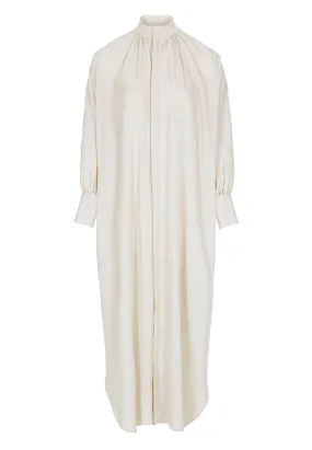 Regard Silk Dress Off-White