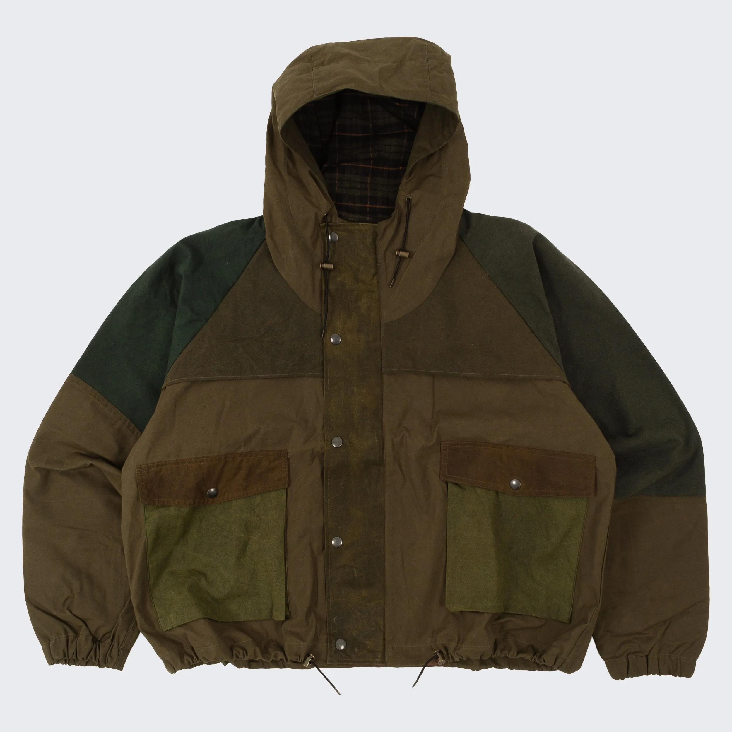 REWORK® WAX RAIN CROPPED JACKET - N° 012