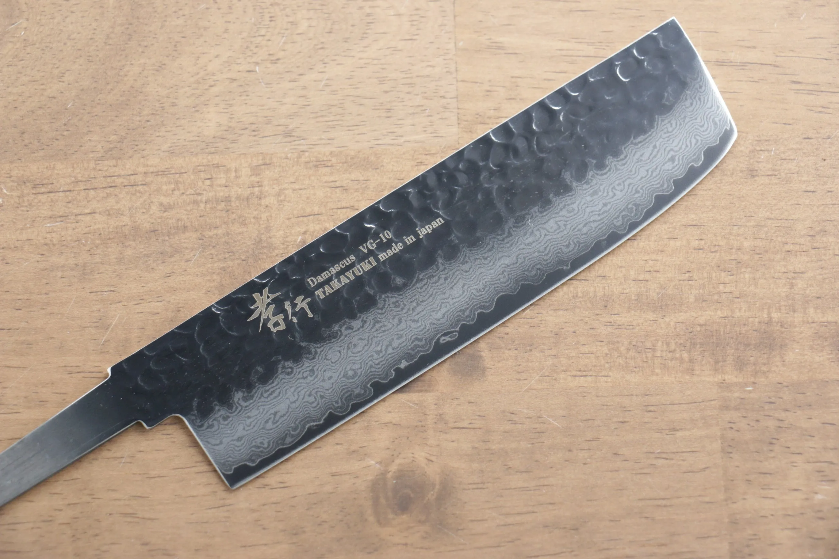 Sakai Takayuki VG10 33 Layer Damascus Nakiri 160mm(Blade only)