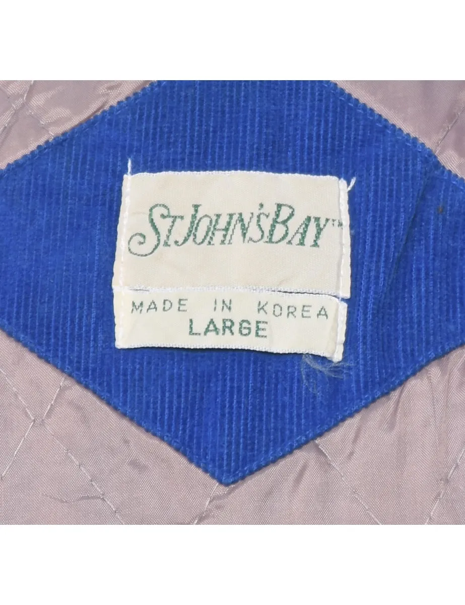 St. John Bay Corduroy Jacket - L