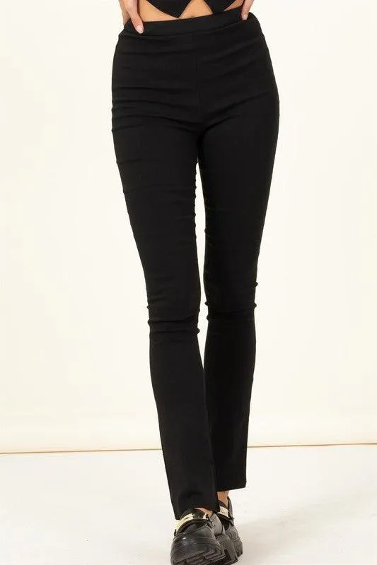 stretch high waist skinny pants