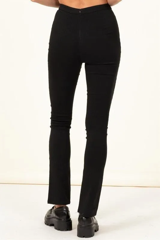 stretch high waist skinny pants