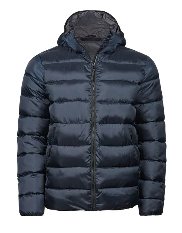 Tee Jays Lite Men's Hooded Puffer Jacket | Lightweight | Recycled | 4 Colours | XS-3XL