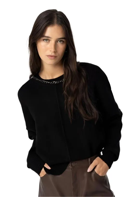 Tiffosi Womens Sweater Aelswith Black