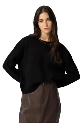 Tiffosi Womens Sweater Aelswith Black