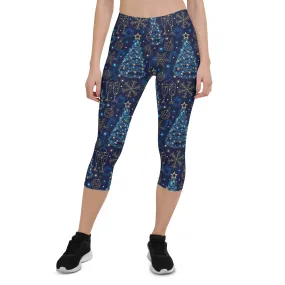 Twinkling Tinsel Dreams Capris