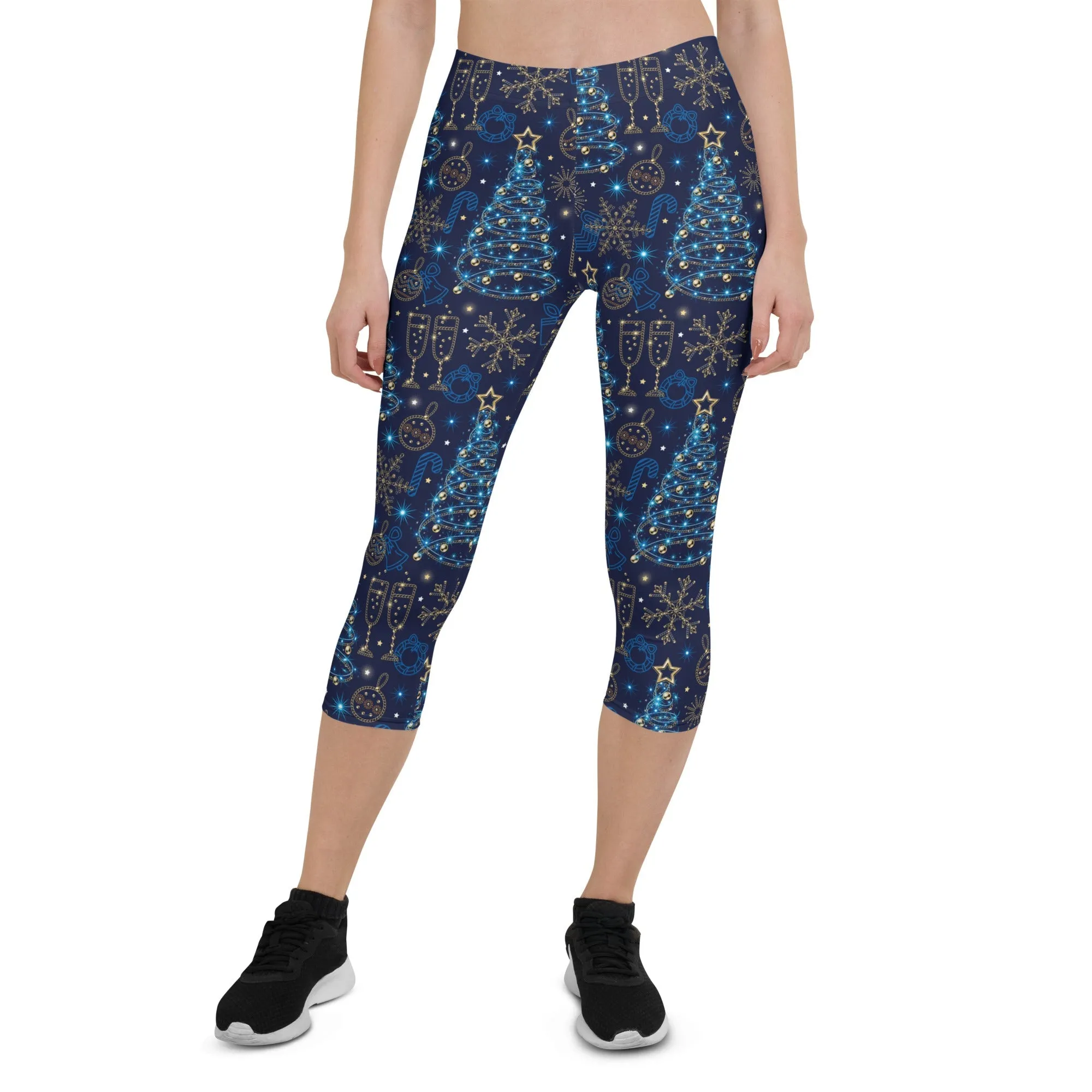 Twinkling Tinsel Dreams Capris