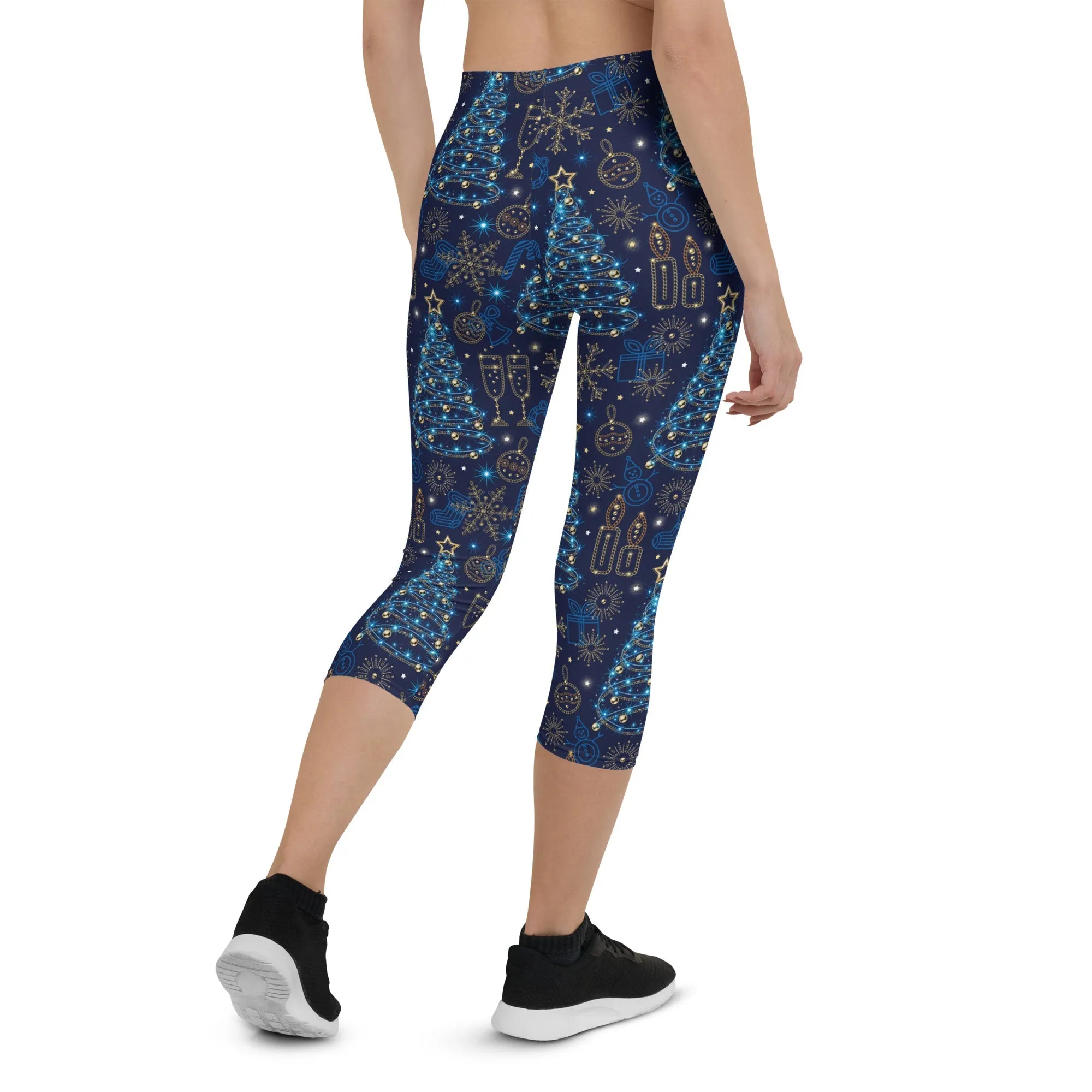 Twinkling Tinsel Dreams Capris