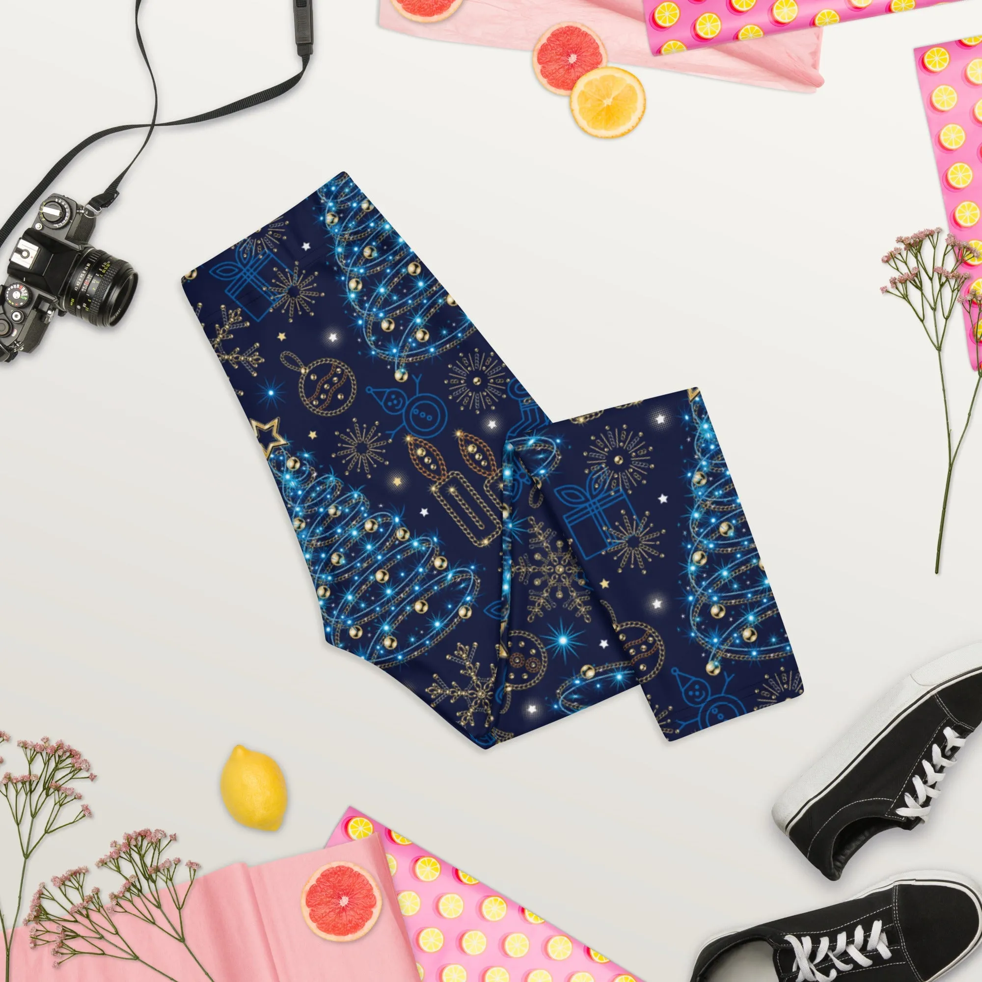 Twinkling Tinsel Dreams Capris