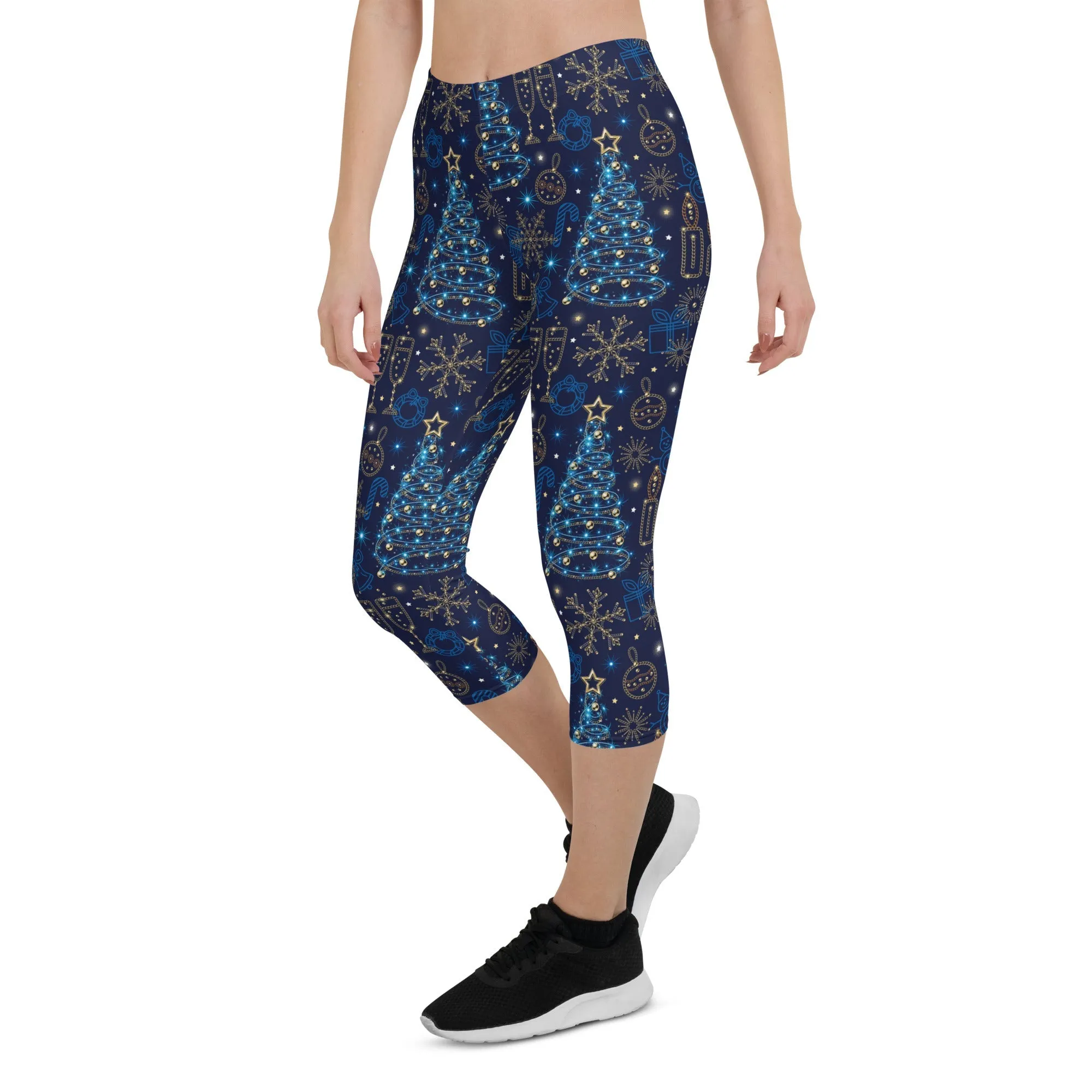 Twinkling Tinsel Dreams Capris
