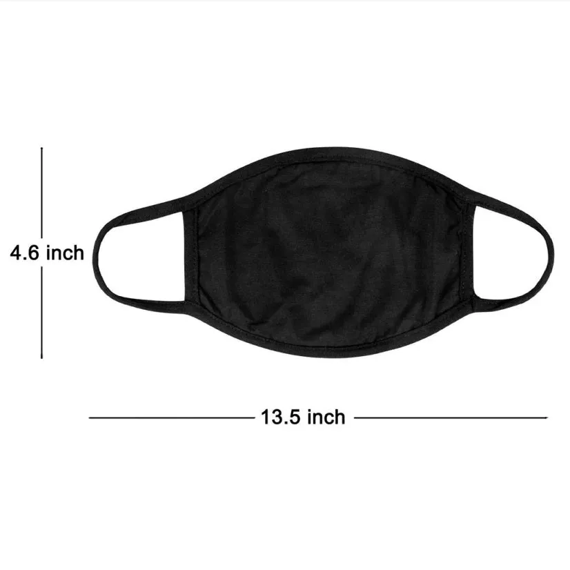Two Layer Cotton Glitter Stay Strong Face Mask