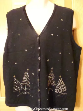 Ugly Christmas Sweater Vest for Ladies or Mens XXL