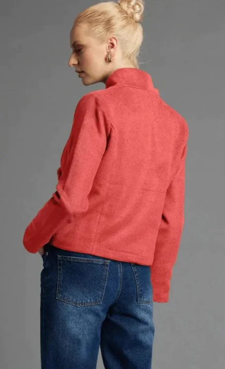 Viva orange cropped jacket