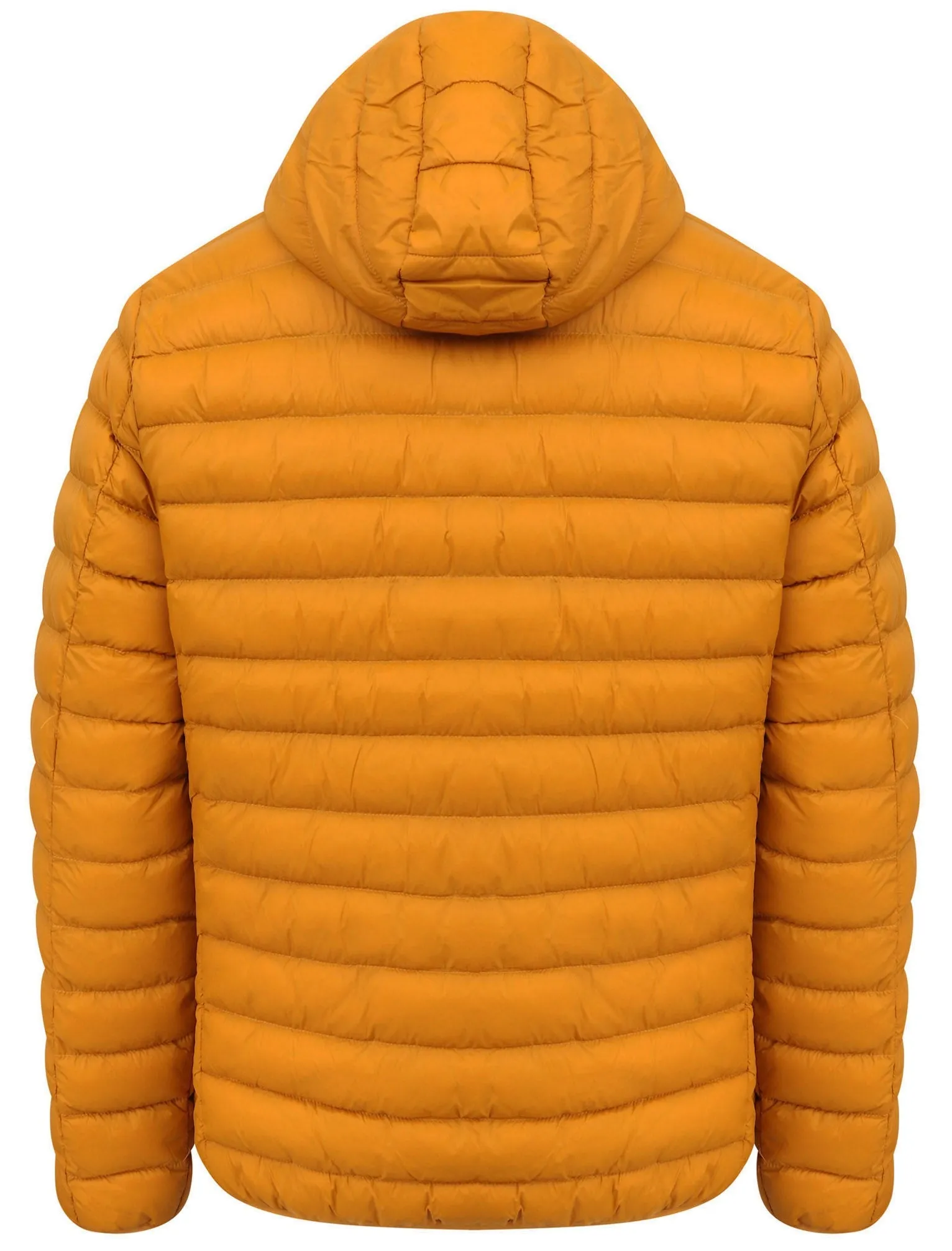 Vizzini Quilted Puffer Jacket with Hood in Buckhorn Brown - Tokyo Laundry
