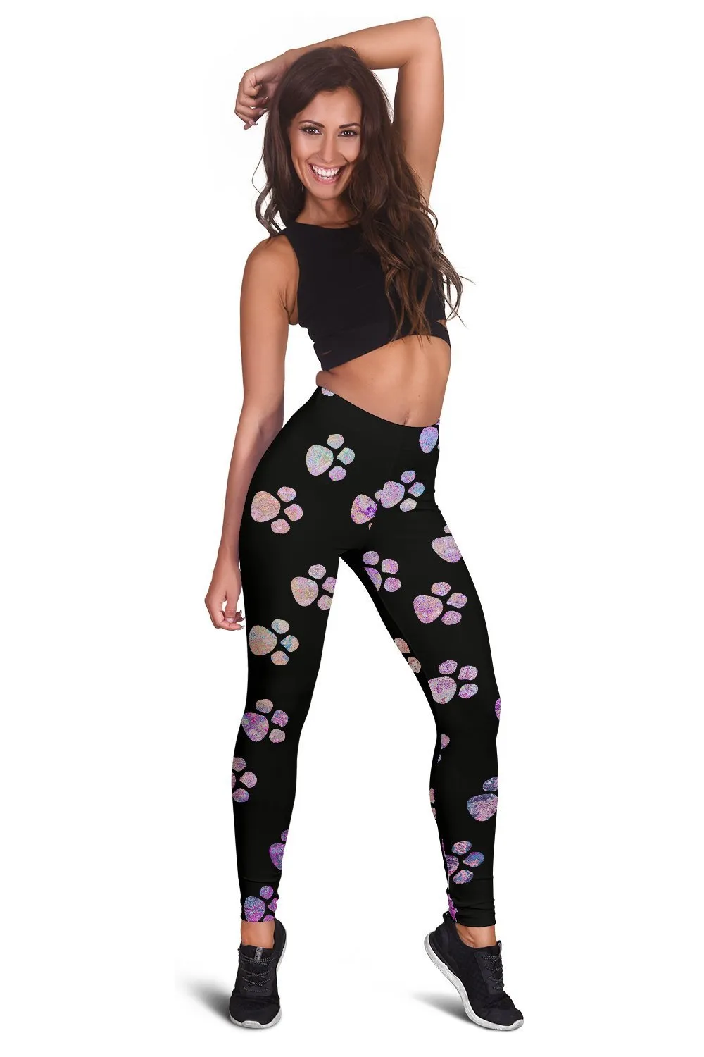 Watercolor Paws Leggings