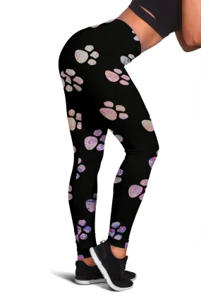 Watercolor Paws Leggings