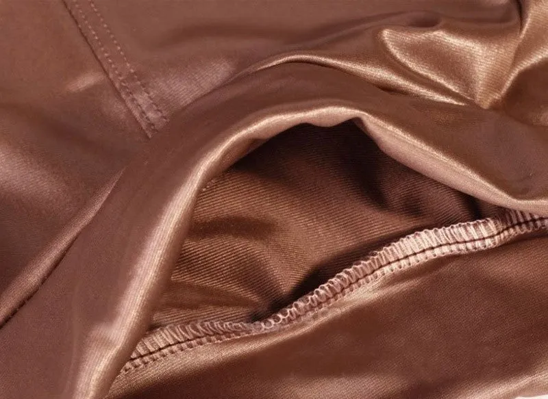 Women's Casual Faux Leather Leggings
