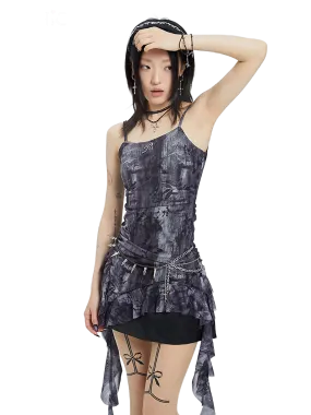 'Wraith' Layered Mini Dress