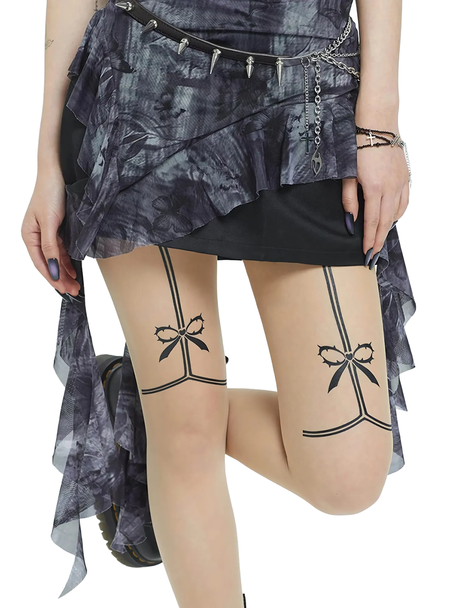 'Wraith' Layered Mini Dress