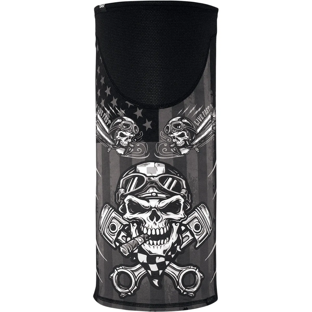 ZAN Headgear Motley Tube Sportflex Windproof Neck Tube